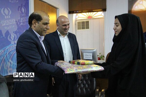 نشست صمیمی مدیرکل آموزش و پرورش استان با خبرنگاران پانا