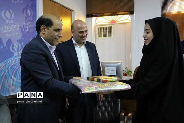 نشست صمیمی مدیرکل آموزش و پرورش استان با خبرنگاران پانا