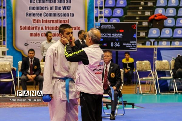 پانزدهمین دوره مسابقات بین المللی کاراته در ارومیه رده سنی نوجوانان