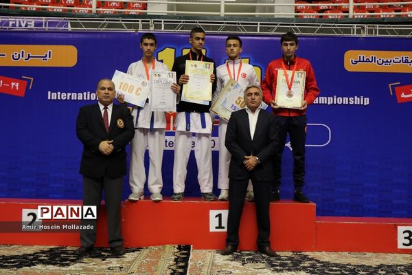 پانزدهمین دوره مسابقات بین المللی کاراته در ارومیه رده سنی نوجوانان