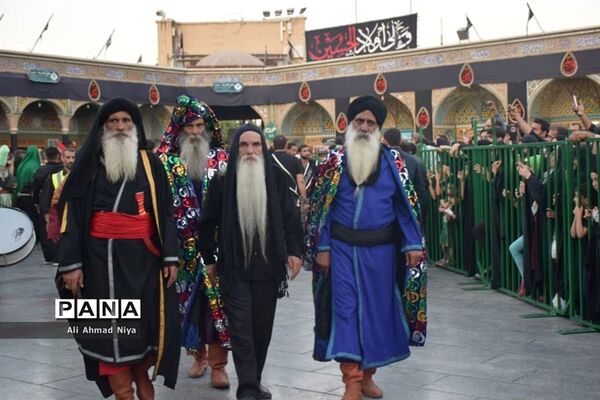 حرکت نمادین کاروان اسرای کربلا در قم