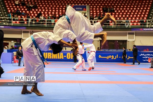 پانزدهمین دوره مسابقات بین المللی کاراته در ارومیه رده سنی جوانان