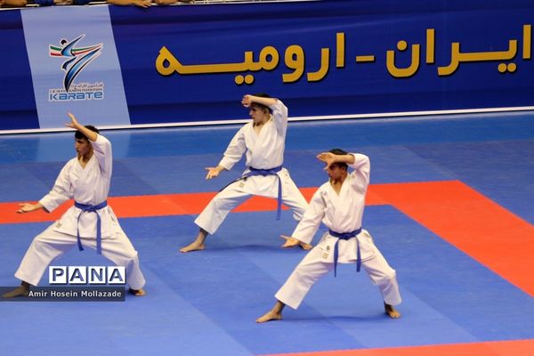 پانزدهمین دوره مسابقات بین المللی کاراته در ارومیه رده سنی جوانان