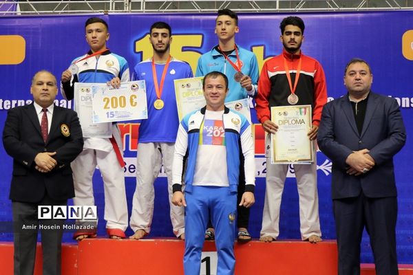 پانزدهمین دوره مسابقات بین المللی کاراته در ارومیه رده سنی جوانان