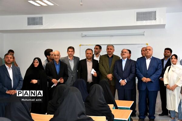 آیین افتتاح 72 باب مدرسه با حضور وزیر آموزش و پرورش در شهرستان ثلاث باباجانی