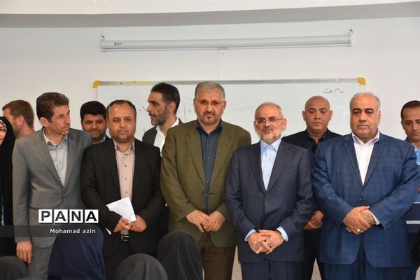 آیین افتتاح 72 باب مدرسه با حضور وزیر آموزش و پرورش در شهرستان ثلاث باباجانی