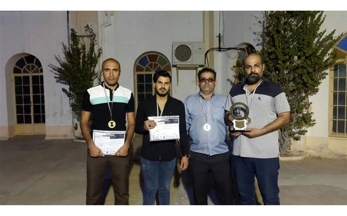 قهرمانی تیم شطرنج هیات ورزشهای همگانی شهرستان امیدیه