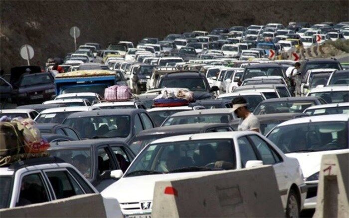 بارش باران در محورهای مواصلاتی ۴ استان کشور