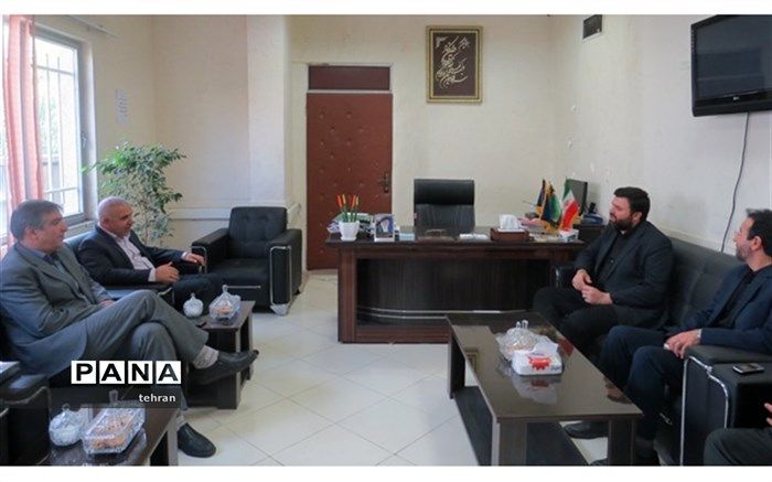 دیدار مدیر منطقه۶ با مسئول سازمان بسیج دانش آموزی