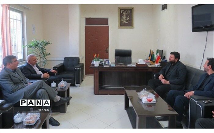 دیدار مدیر منطقه۶ با مسئول سازمان بسیج دانش آموزی