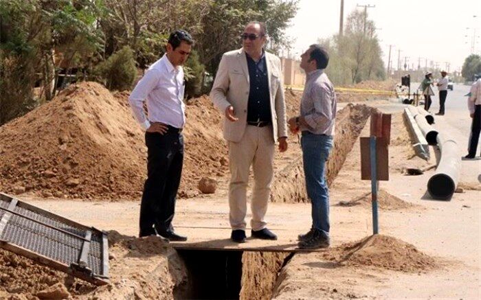آغاز عملیات لوله گذاری خط انتقال پساب از مخزن مجاور پل الغدیر تا اکو پارک