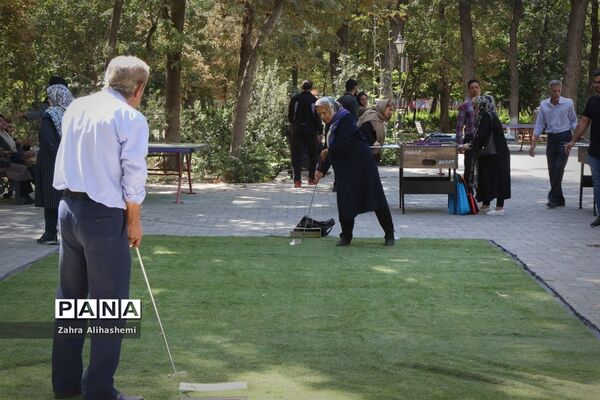 همایش فعالیت‌های ورزشی بازنشستگان فرهنگی شهر تهران
