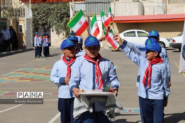 آیین مهر عاطفه ها در ناحیه 1 مشهد