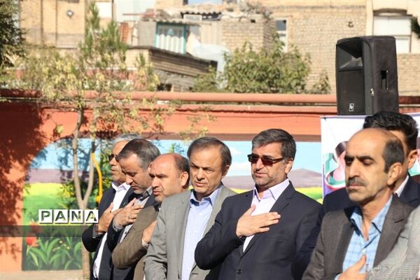آیین نمادین مهر عاطفه ها در مشهد