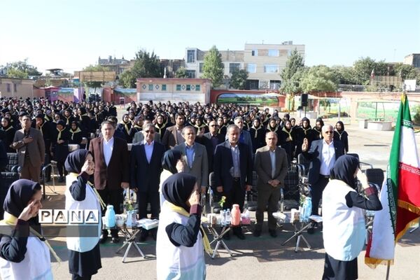 آیین نمادین مهر عاطفه ها در مشهد