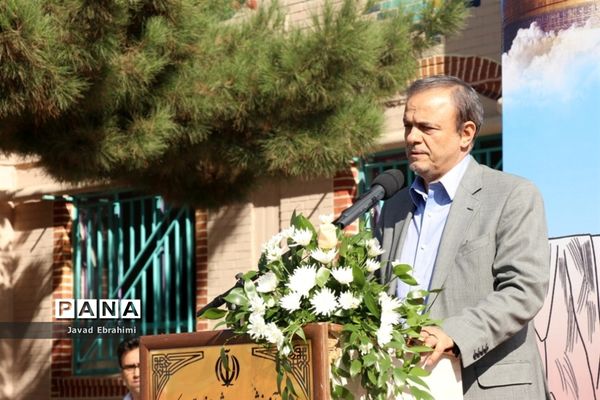 آیین نمادین مهر عاطفه ها در مشهد