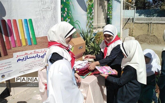 جشن مهر عاطفه ها در مدارس شهرستان طرقبه شاندیز برگزار شد