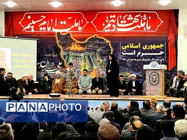 مراسم پنجمین سالگرد شهادت سردار سلیمانی در ناحیه سپاه سملقان