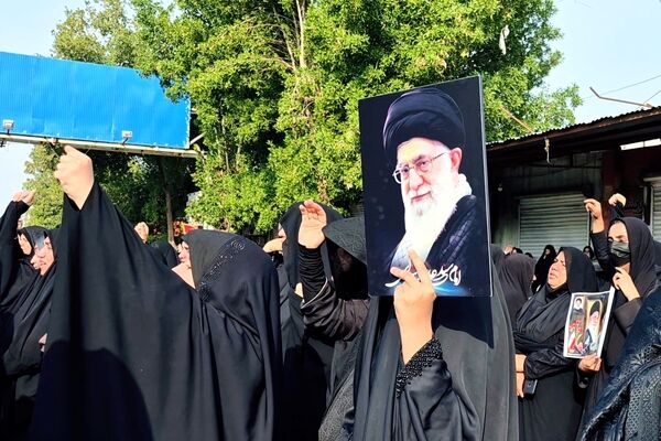 عنبرآباد در سوگ شهادت مقام معظم رهبری