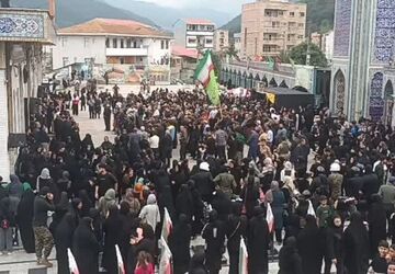 راهپیمایی جاماندگان اربعین در سوادکوه