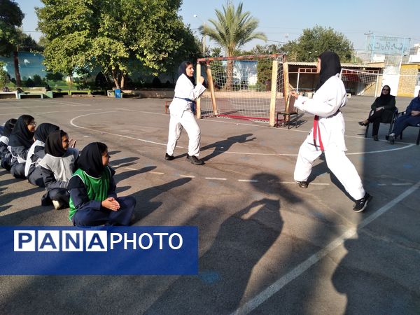 المپیاد ورزشی درون مدرسه‌ای دبیرستان دخترانه عرفان ناحیه سه شیراز