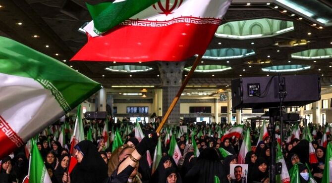 مراسم چهلم جان‌باختگان حوادث دی‌ماه در تهران برگزار شد