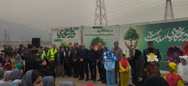 برگزاری مراسم روز درختکاری در شهرک وحدت شهرستان فردیس 