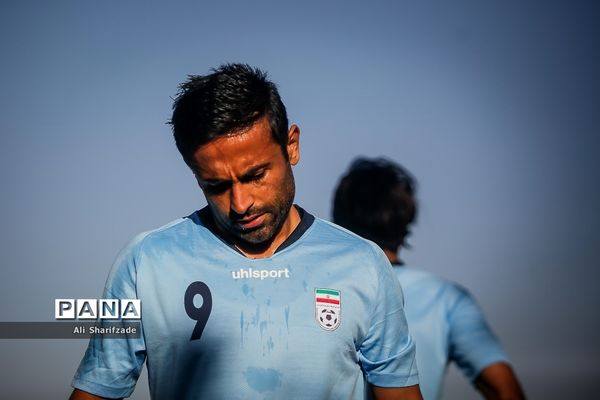 تمرین تیم ملی فوتبال