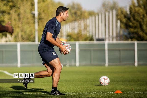تمرین تیم ملی فوتبال