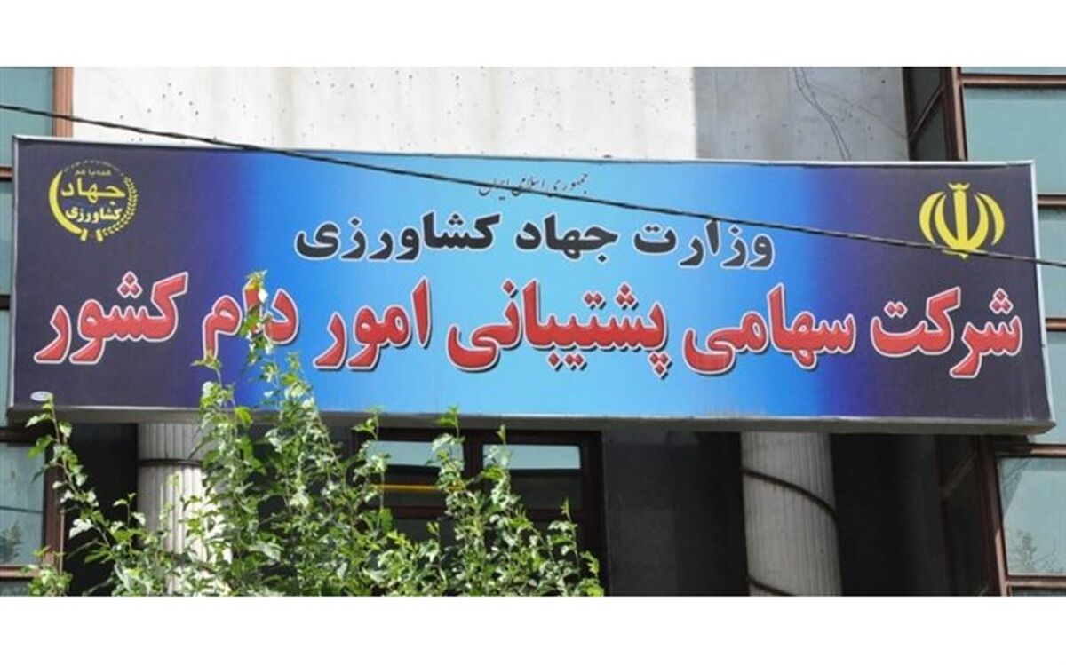 سرپرست شرکت پشتیبانی امور دام منصوب شد