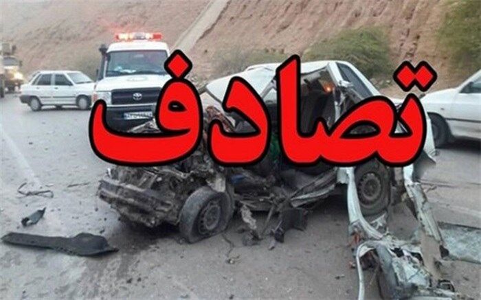 یک کشته و 3 مصدوم براثر واژگونی اتوبوس