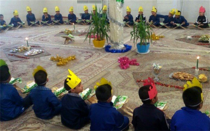 برگزاری جشن قران آموزی دردبستان حضرت قاسم (ع)