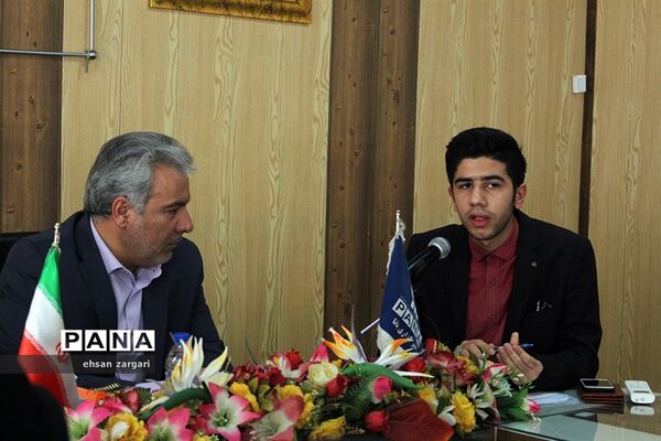 گفت‌وگوی صمیمی خبرنگاران پانا آذربایجان شرقی با فرماندار تبریز