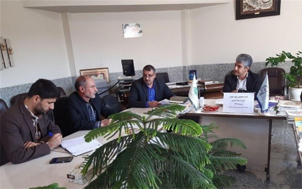 جلسه بهبود کیفیت سوادآموزی شهرستان گلپایگان برگزار شد