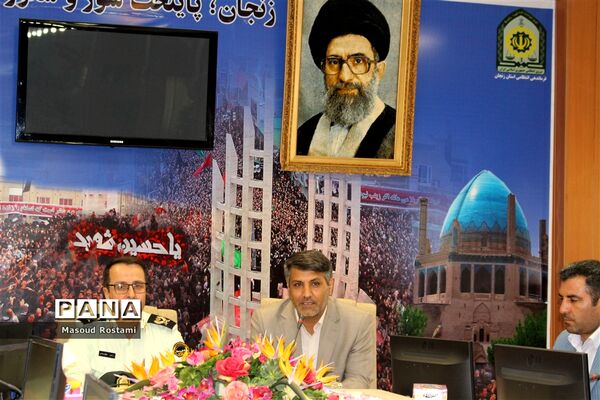 دیدار با فرمانده نیروی انتظامی زنجان به مناسبت هفته نیروی انتظامی
