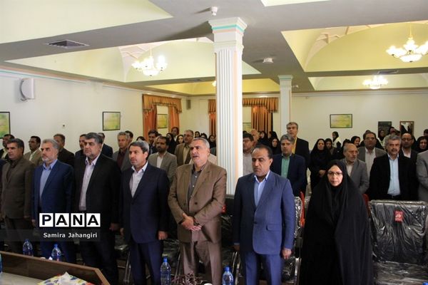 آیین گشایش هنرستان دخترانه هنرهای زیبای شهرستان بیرجند