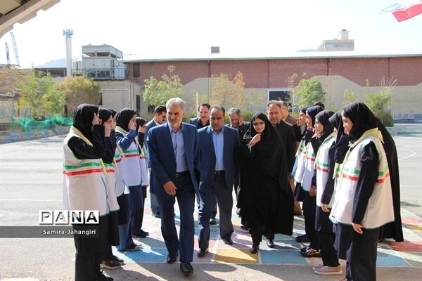 آیین گشایش هنرستان دخترانه هنرهای زیبای شهرستان بیرجند
