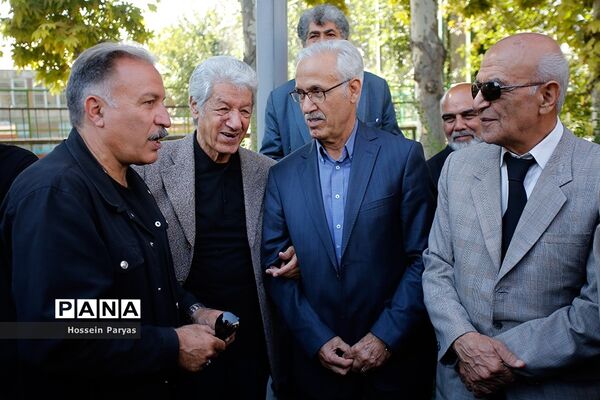 مراسم تشییع پیکر جعفر کاشانی، پیشکسوت فوتبال ایران
