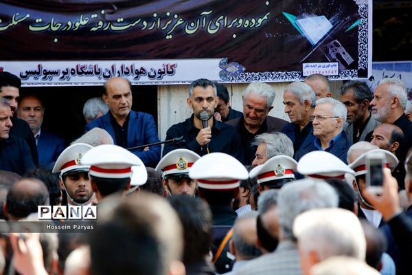 مراسم تشییع پیکر جعفر کاشانی، پیشکسوت فوتبال ایران