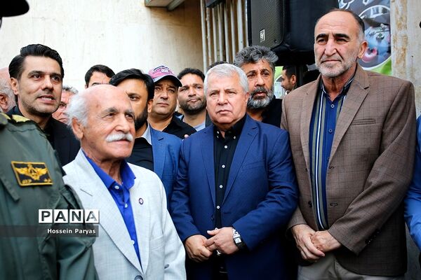 مراسم تشییع پیکر جعفر کاشانی، پیشکسوت فوتبال ایران