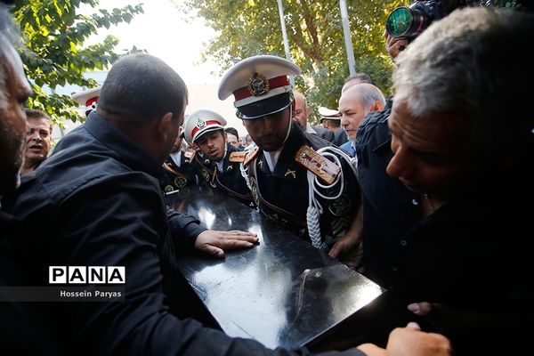 مراسم تشییع پیکر جعفر کاشانی، پیشکسوت فوتبال ایران