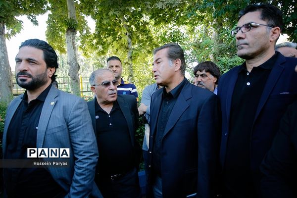 مراسم تشییع پیکر جعفر کاشانی، پیشکسوت فوتبال ایران