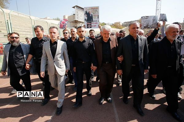 مراسم تشییع پیکر جعفر کاشانی، پیشکسوت فوتبال ایران