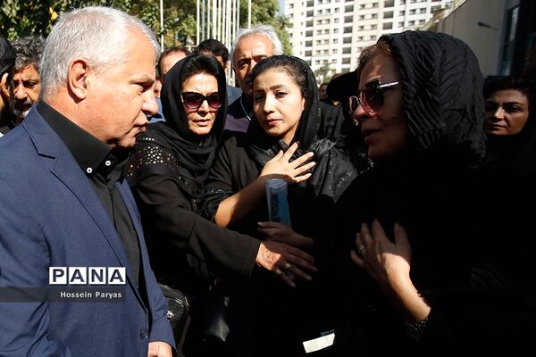 مراسم تشییع پیکر جعفر کاشانی، پیشکسوت فوتبال ایران