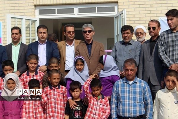 افتتاح مدرسه خیر ساز در روستای شاهیجان از توابع بخش بوشکان دشتستان