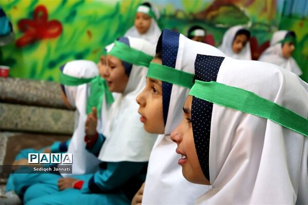 برگزاری مراسم شهادت حضرت رقیه (س) در دبستان 22 بهمن دوره اول شهرستان آباده