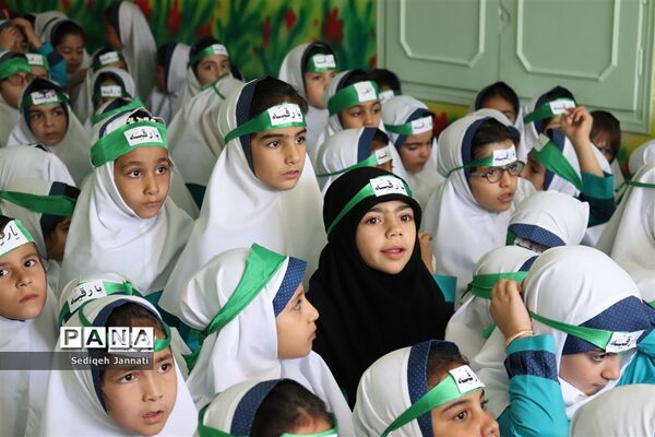 برگزاری مراسم شهادت حضرت رقیه (س) در دبستان 22 بهمن دوره اول شهرستان آباده