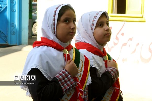 آیین احداث مدرسه خیری به همت خیر نیک اندیش، بتول بختیاری در منطقه 8 آموزش و پرورش