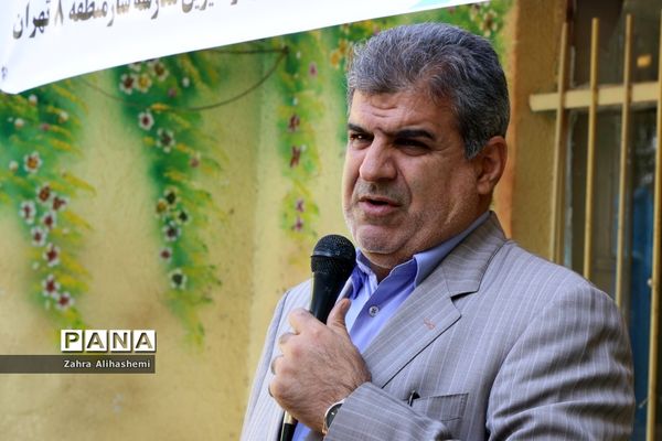 آیین احداث مدرسه خیری به همت خیر نیک اندیش، بتول بختیاری در منطقه 8 آموزش و پرورش