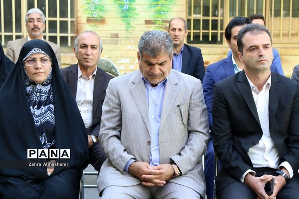 آیین احداث مدرسه خیری به همت خیر نیک اندیش، بتول بختیاری در منطقه 8 آموزش و پرورش